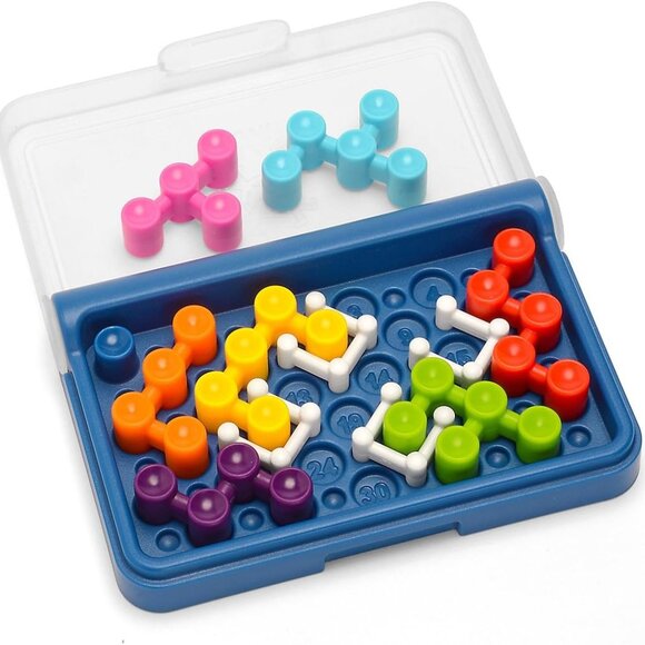 Smart Games IQ Blox - Brain Teasing Puzzle Game 120 Challenges New Sealed Age 6+ - Picture 3 of 12